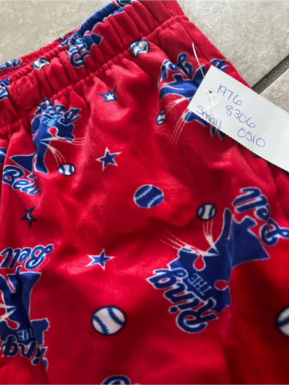 Phillies pj pants new small